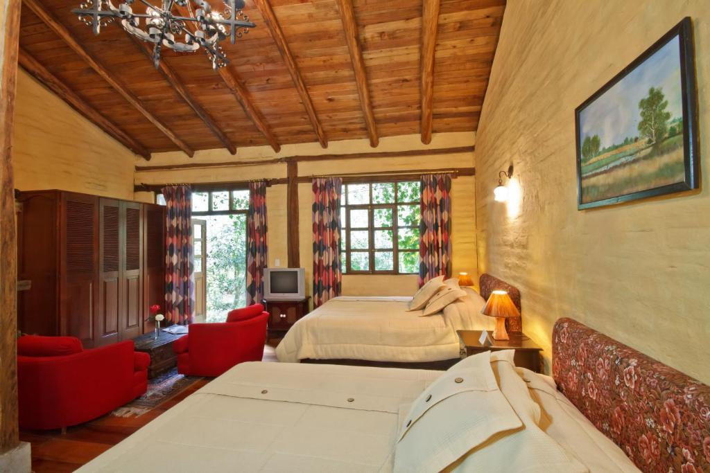 ホテル Hacienda La Carriona Sangolquí 部屋 写真