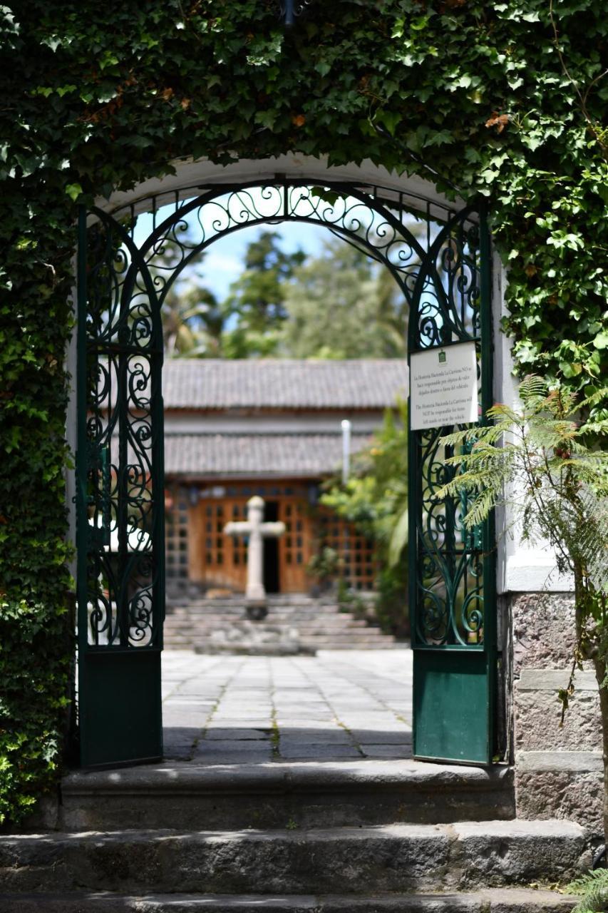 ホテル Hacienda La Carriona Sangolquí エクステリア 写真