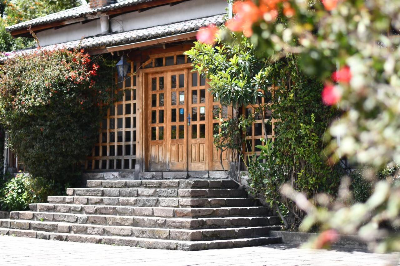 ホテル Hacienda La Carriona Sangolquí エクステリア 写真